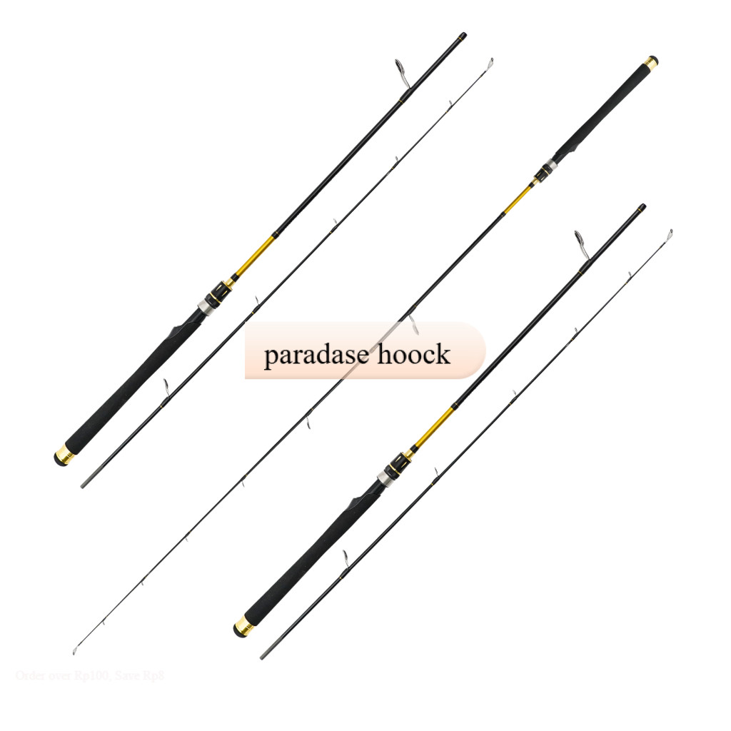 JORAN PANCING SEA AND KINGS PIRATE KING CARBON SOLID 165CM DAN 180CM 7 RING FUJI K GUIDE FUJI COMPON