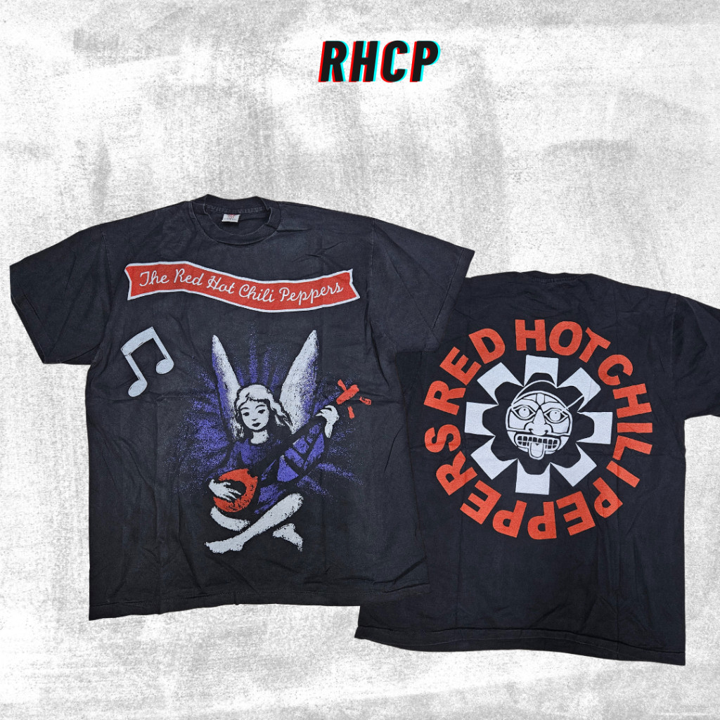 (COD) Tshirt Band RHCP Tag Giant Bootleg Thailand