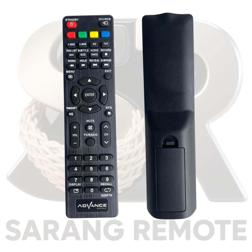 Remot TV ADVANCE LED ADV-2401T/2201T-GRADO - VITRON G00F7N Remote TV ADVAN