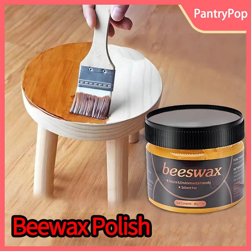 Beeswax Pengkilap Kayu / Pembersih Furniture Kayu / Alat Pembersih Pengkilap Kayu 80gr