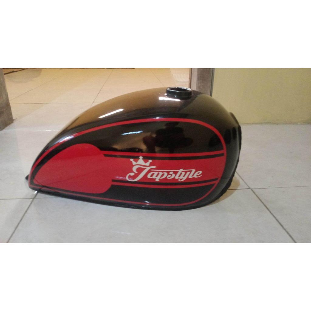 [GM] TANGKI JAPSTYLE bobber bratstyle scrambler scramber motor custom castem klasik classic CAT HITA