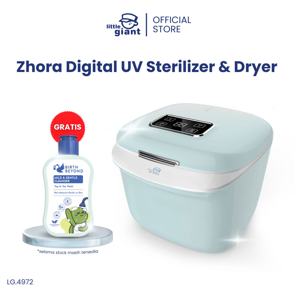 Little Giant Zhora Digital UV Sterilizer & Dryer | UV Sterilizer Botol Bayi