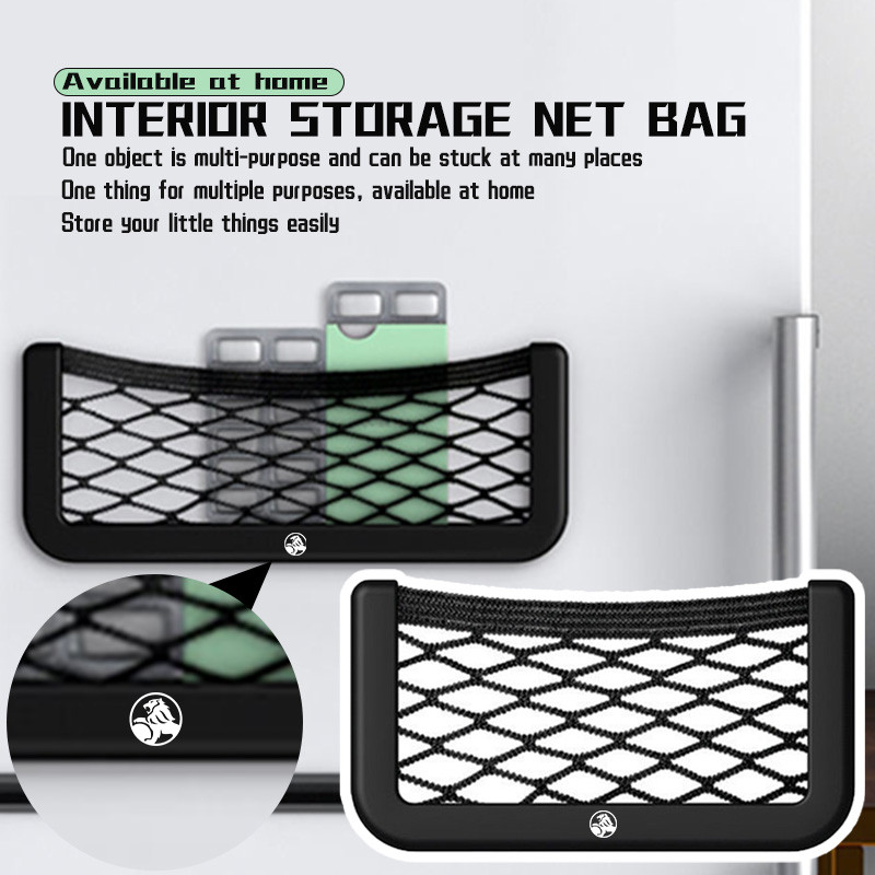 Car Storage Net Pocket Trunk Storage Mesh Bag Auto Net Pocket For Holden Colorado Captiva Commodor V