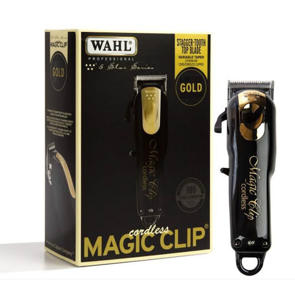Clipper Wahl Magicclip Black Gold Original USA / alat Cukur/clipper