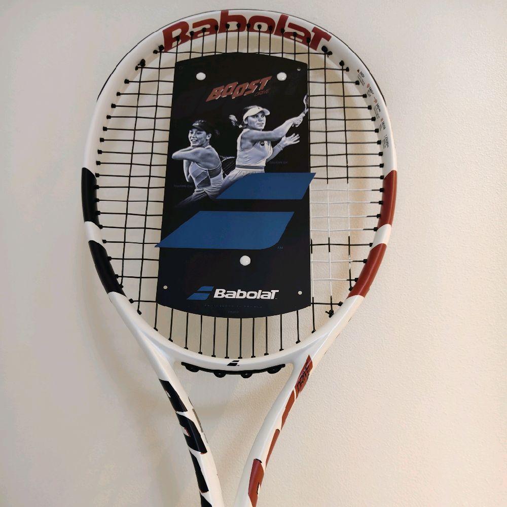 Babolat boost drive white red raket tennis unisex babolat babolat racket boost d putih merah