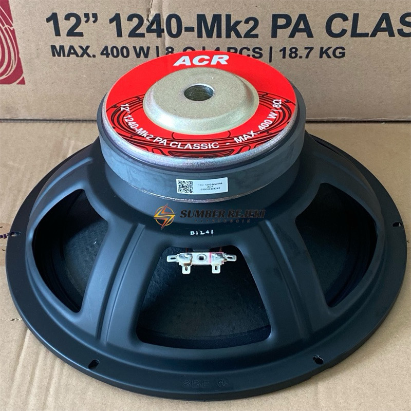 Speaker ACR 1240 MK2 PA Classic 12inch Original ACR