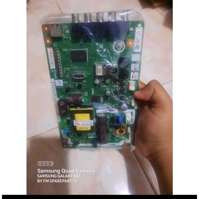 LC-24LE170I - Mb - Mainboard - Motherboard - Mobo - Micom - Modul - Mesin Tv LED Sharp LC-24LE170I -