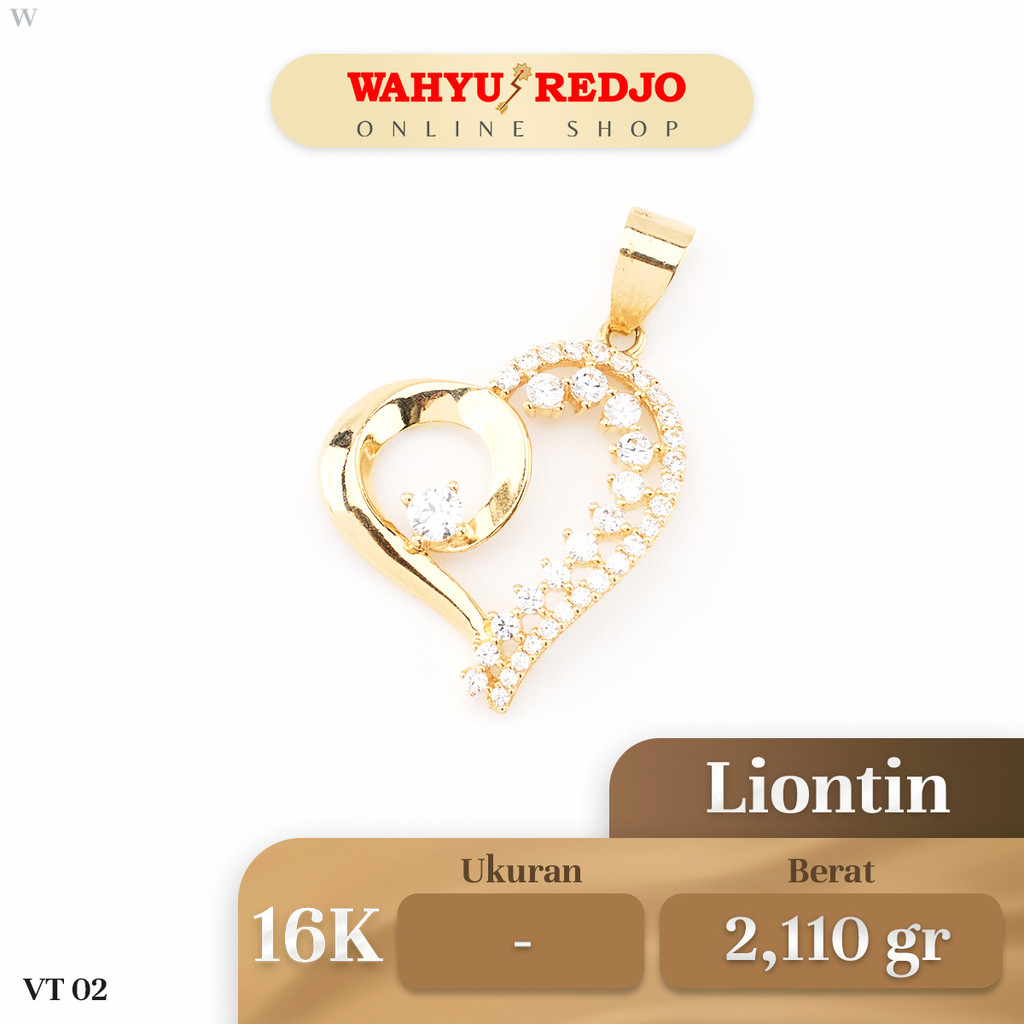 Liontin Emas Love 16K Wahyu Redjo LT-16K-29851327