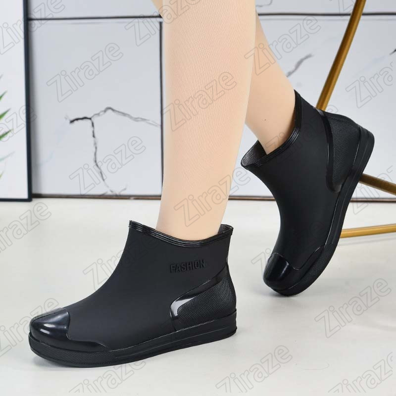big promo sepatu boot fashion anti air anti slip / sepatu boots jelly pendek wanita