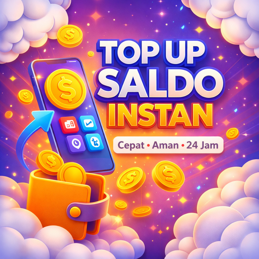 READY AMANAH UP Saldo Digital & Isi Ewallet