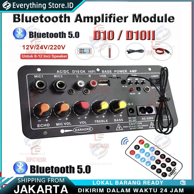 2000W Bluetooth Amplifier Board 220V 12V 24V Digital Bluetooth Amplifier Amplifier Stereo Mendukung 
