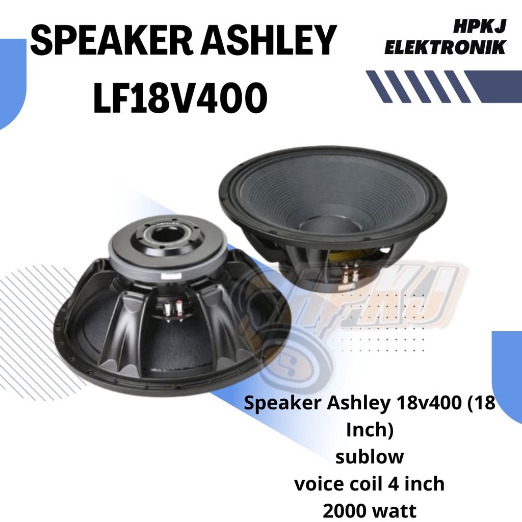 SPEAKER ASHLEY LF18V400 speker ashley LF 18 V400 18 inch LF 18V400