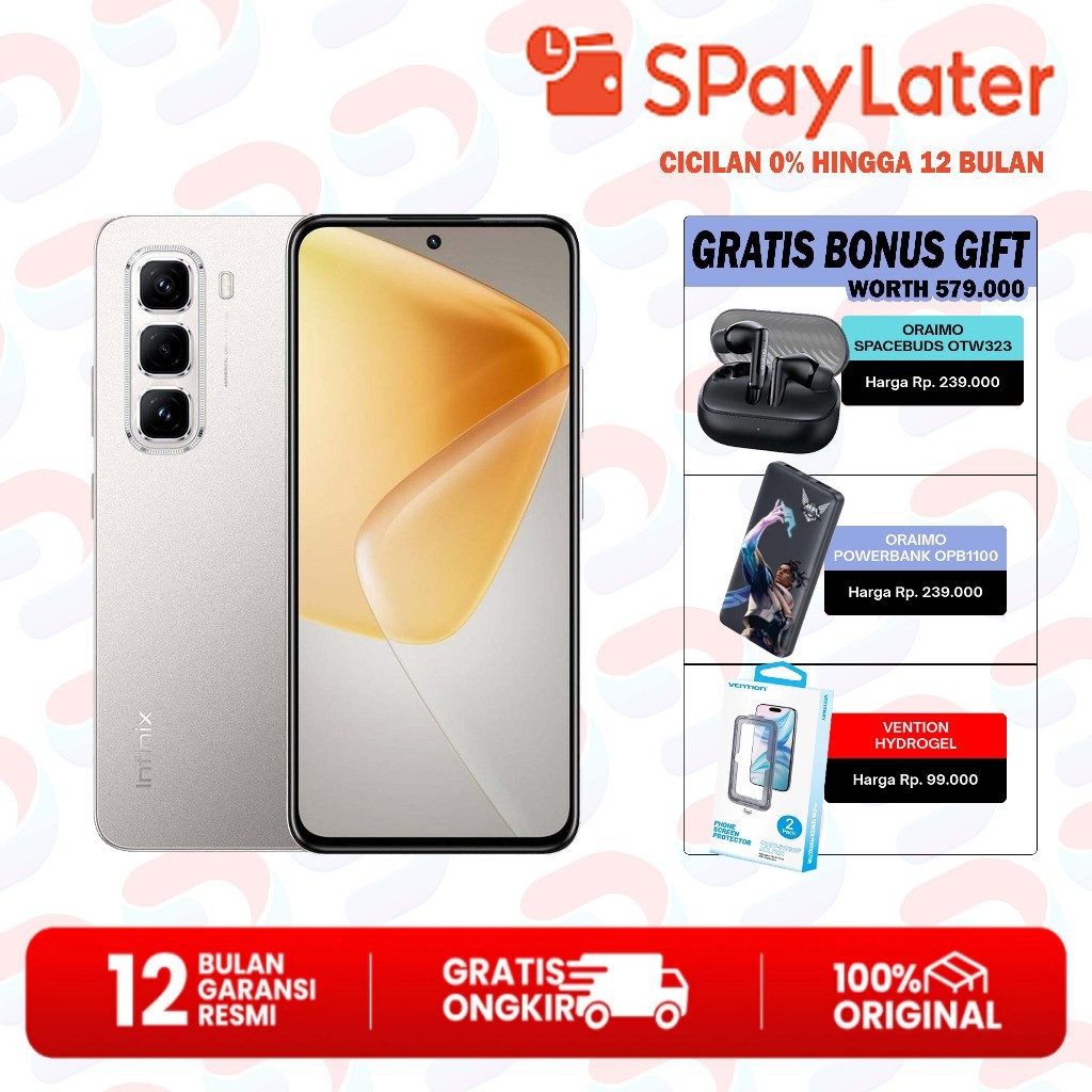 Special Discount Infinix Hot 60 Pro RAM 8GB ROM 128GB 256GB | Performa Kencang | Baterai Besar | Gar