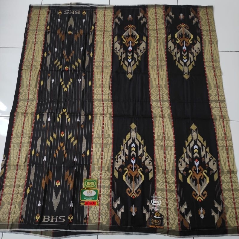 RAMADHAN SALE  Sarung BHS SGE Full Sutra Spun Silk Gold Original