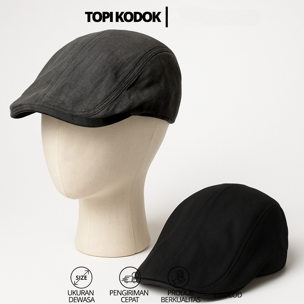 Topi Newsboy Pria Model Klasik Pilihan Elegan untuk Gaya Retro