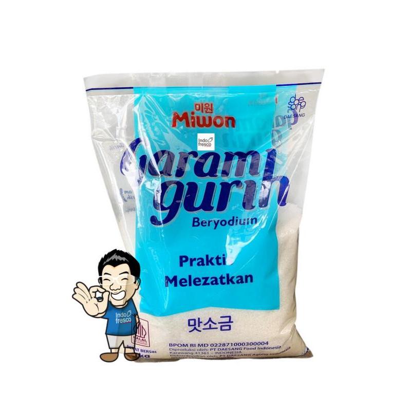Miwon Garam Gurih Berodium- Yodium Salt 1 kg