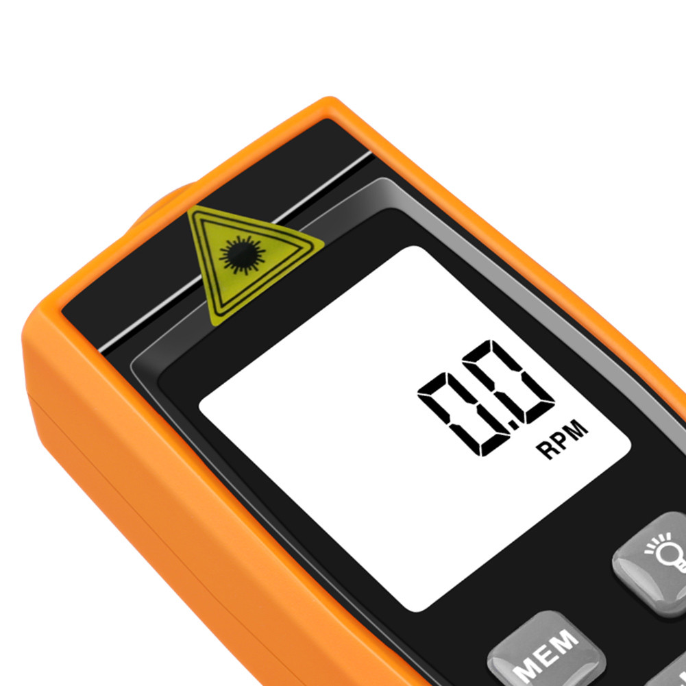 Mini gital  Tachometer LCD Backlight Non Contact RPM Meter RPM Tach Speed Meter Handheld Tachometer 