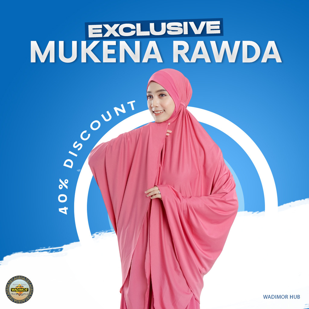 Gak Usah Setrika! Mukena Jersey Premium Jumbo Anti Kusut - Mukena Dewasa Mewah Elegan Adem - Perleng