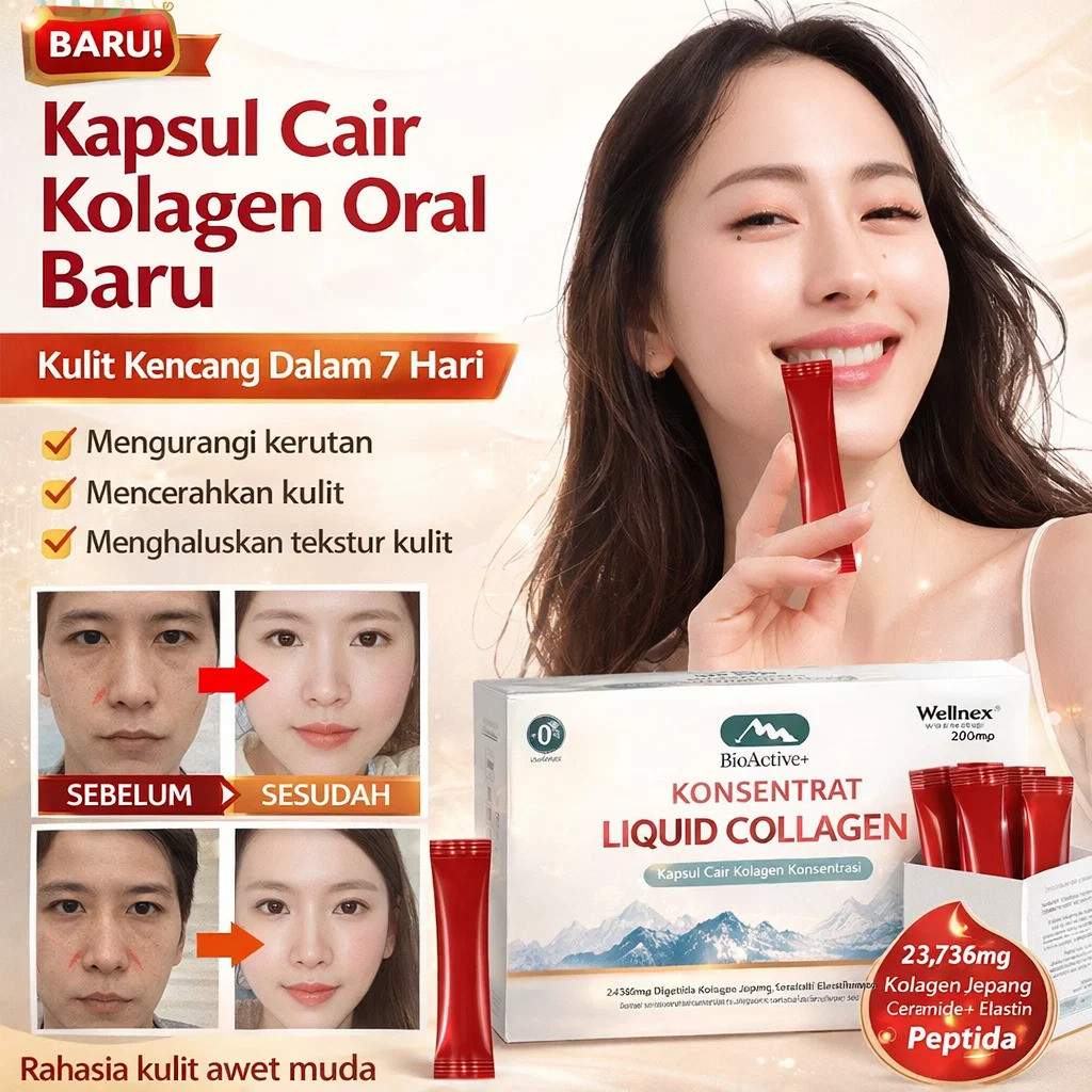 Kapsul Cair Kolagen Oral Baru