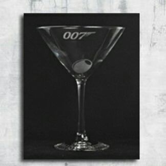 Poster Dinding 007 James Bond Logo Big Salle 