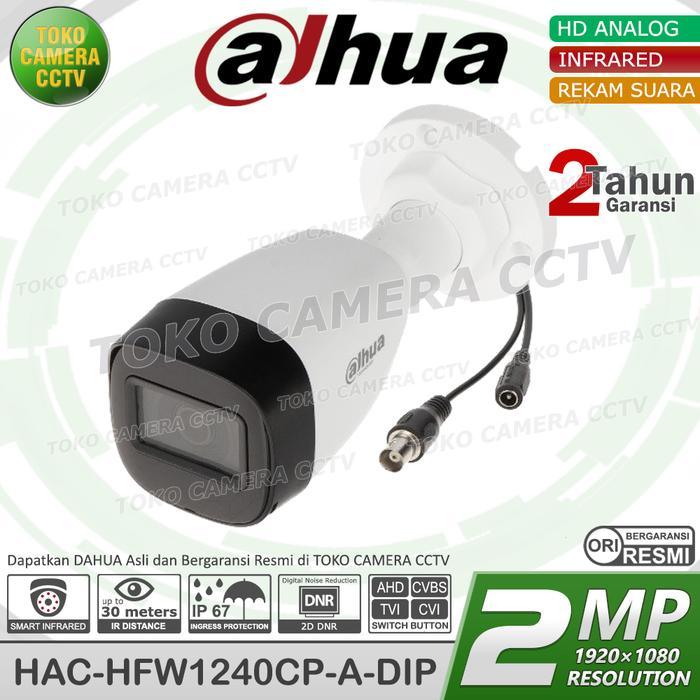 KAMERA CCTV OUTDOOR DAHUA 2MP MIC AUDIO CAMERA DAHUA 2MP AUDIO