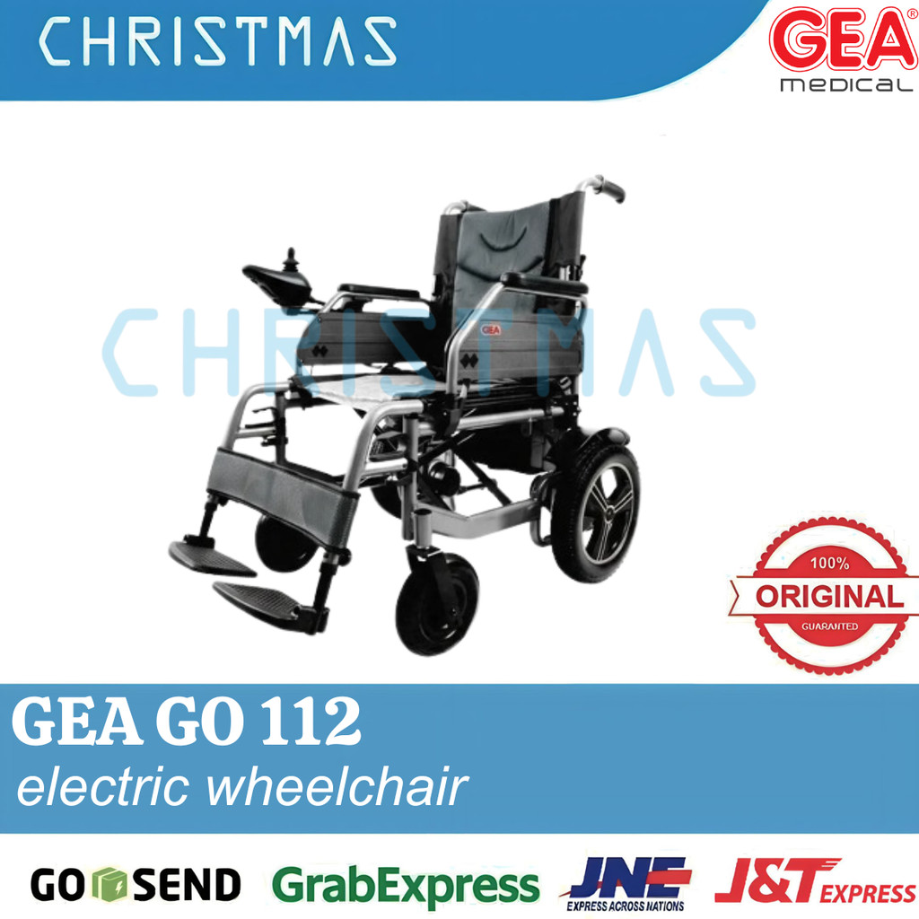 GEA Electric Wheelchair / Kursi Roda Elektrik GO 112