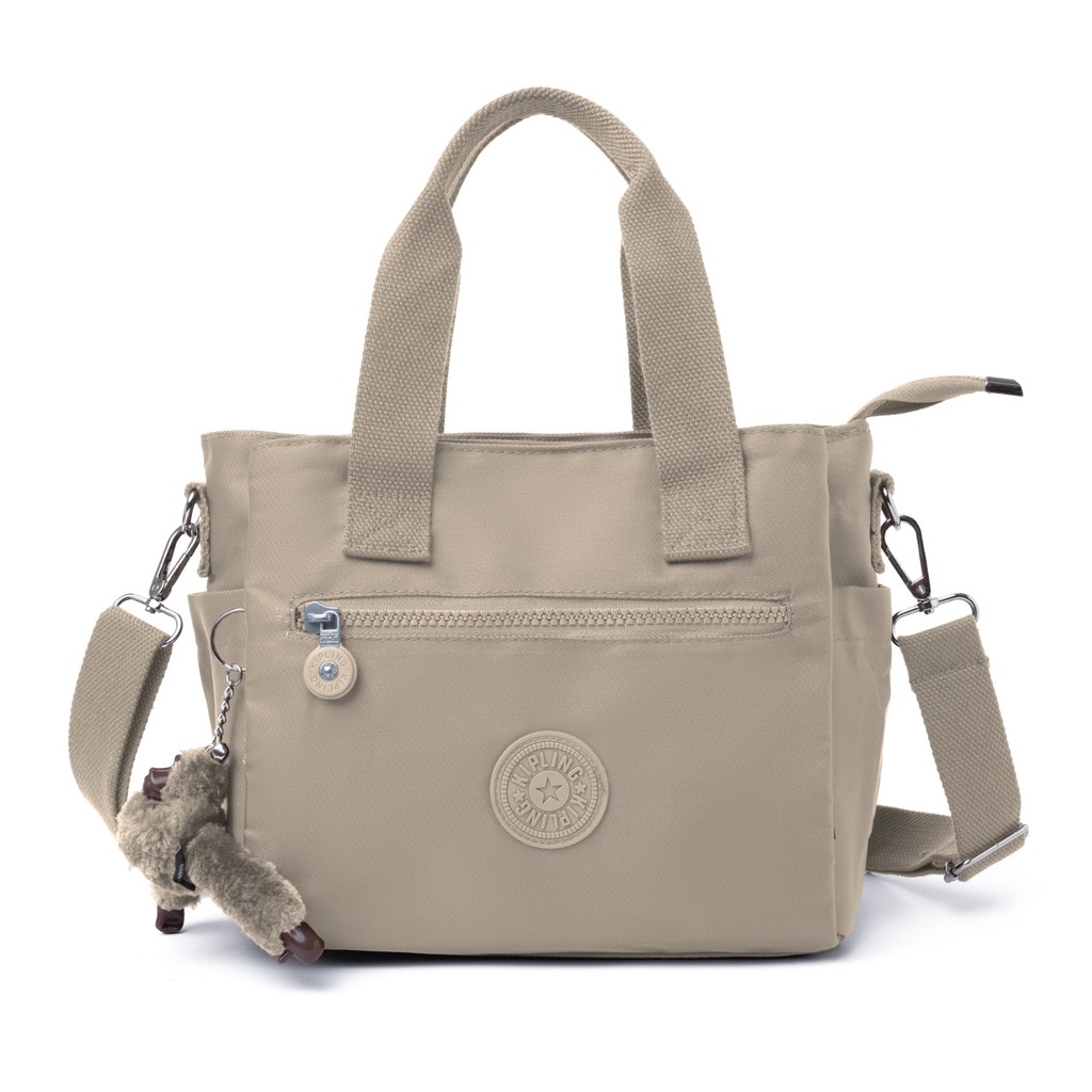 Tas Wanita Multifungsi Nylon Tote Bag Selempang Banyak Kantong Muat Banyak