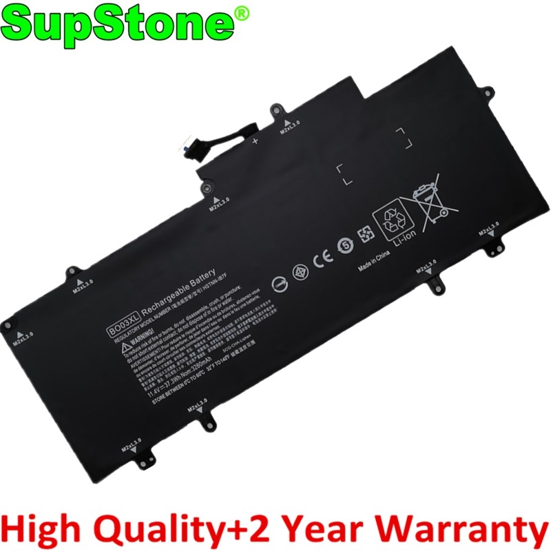 SupStone BO03XL Battery For HP Chromebook 14 G3 X002TU X003NF X005TU X013DX X017NA X022DS X094NF X01