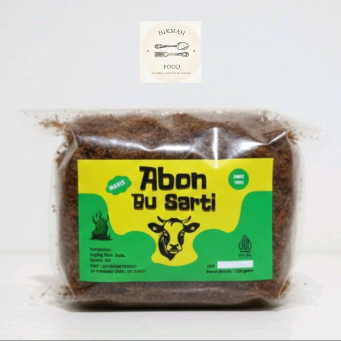 Promo Abon Sapi Bu Sarti MANIS 250gr - -