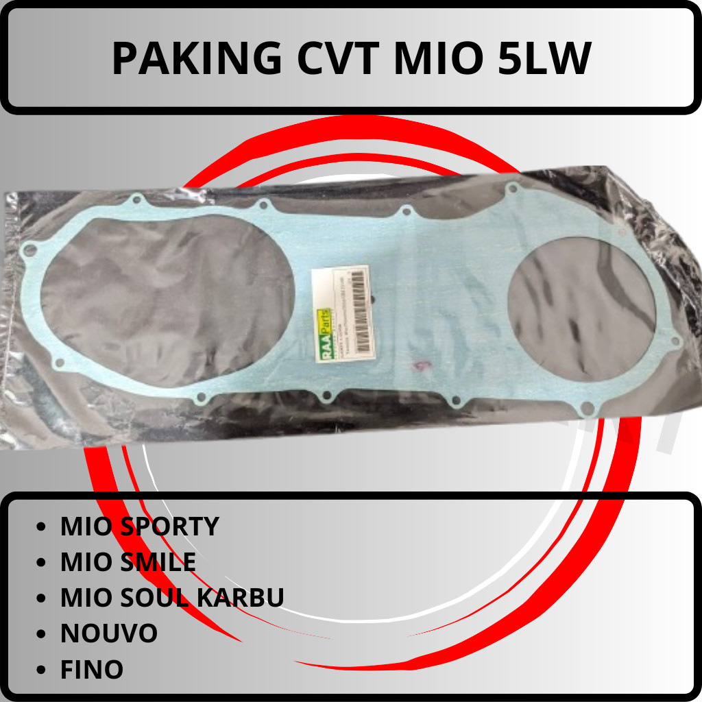 PAKING BAK CVT MIO SPORTY MIO SMILE MIO SOUL KARBU NOUVO FINO KARBU