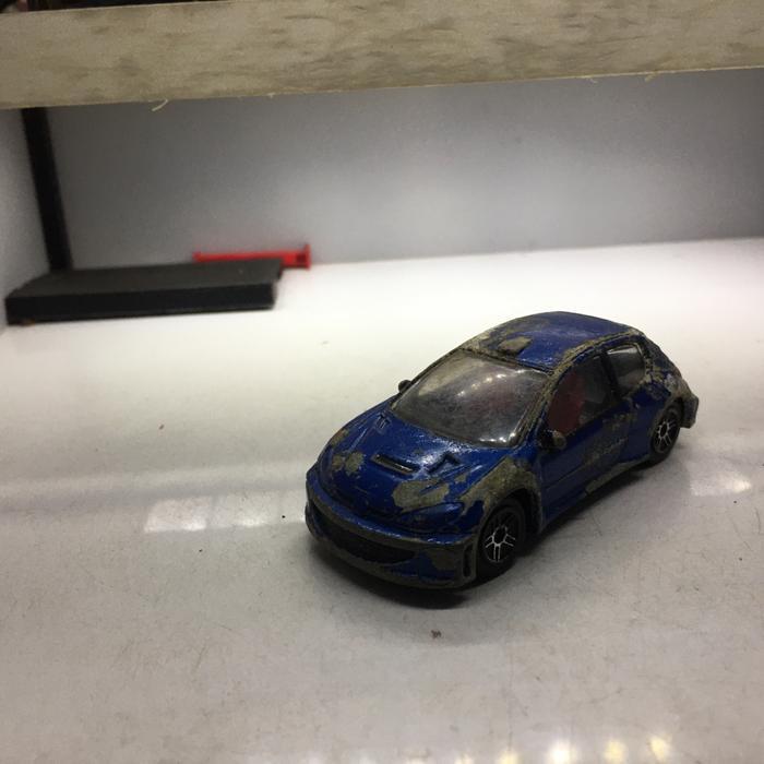 Realtoy peugeot 206 diecast loose junk 12B 2ND