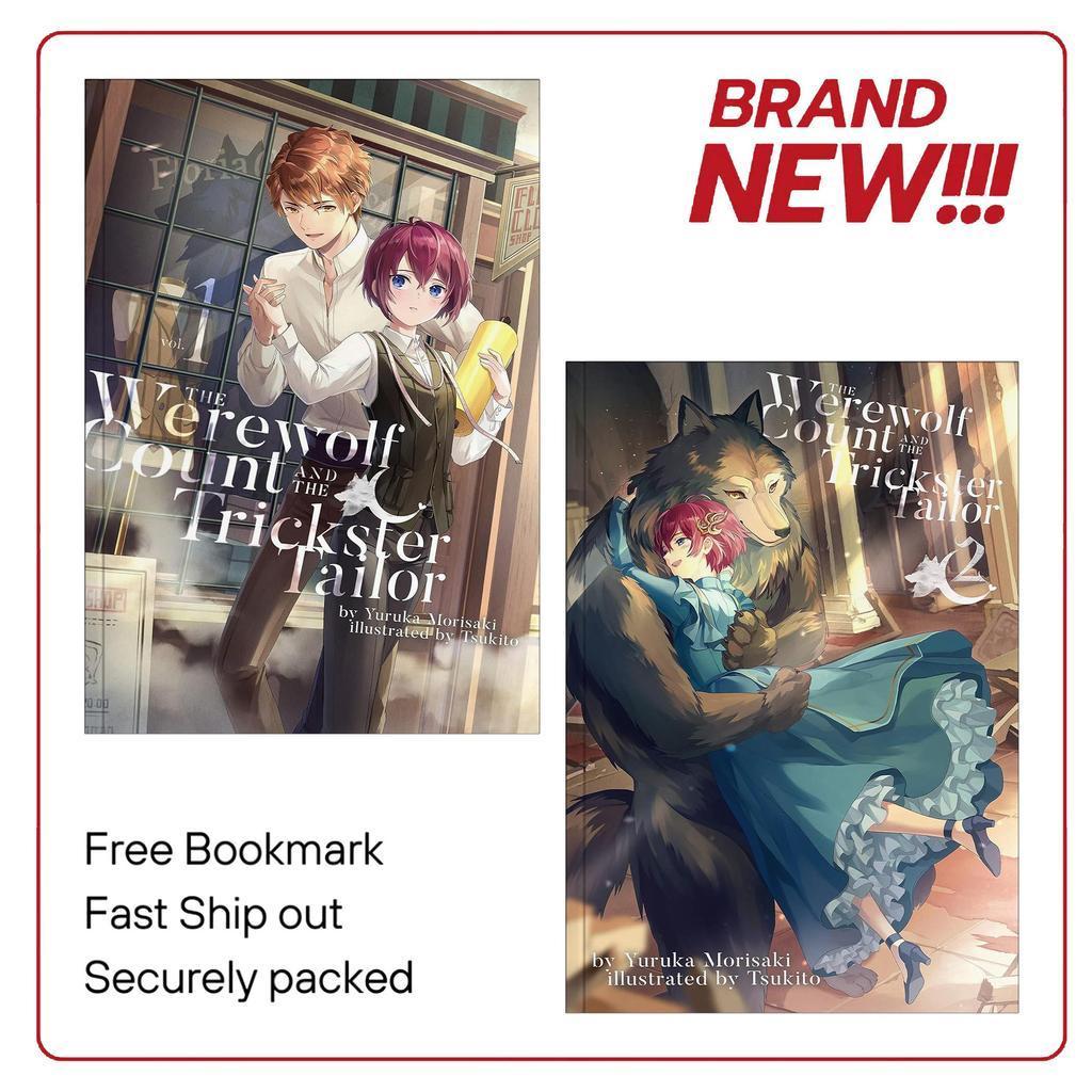 The Werewolf Count and the Trickster Tailor, Vol. 1-2 ( Light Novel ) by Yuruka Morisaki (English/In