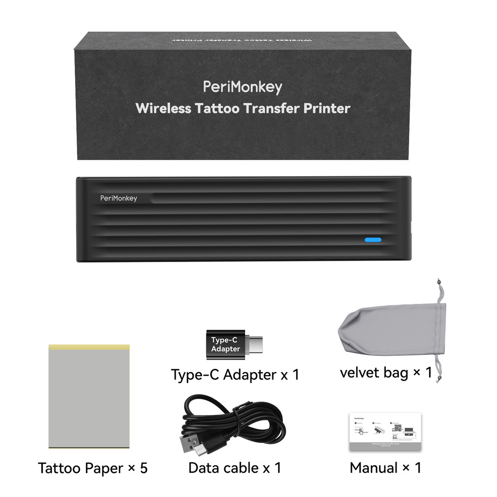 Printer Tato Mesin PeriPage P93 Mesin Transfer Tato Mesin Tato DIY