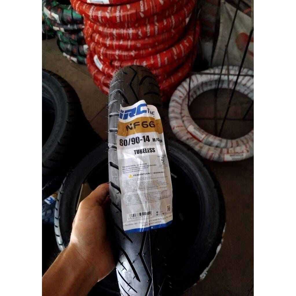 BAN MOTOR IRC RING 14 UKURAN 80/90 BAN MOTOR TUBLES BAN MOTOR IRC MATIC