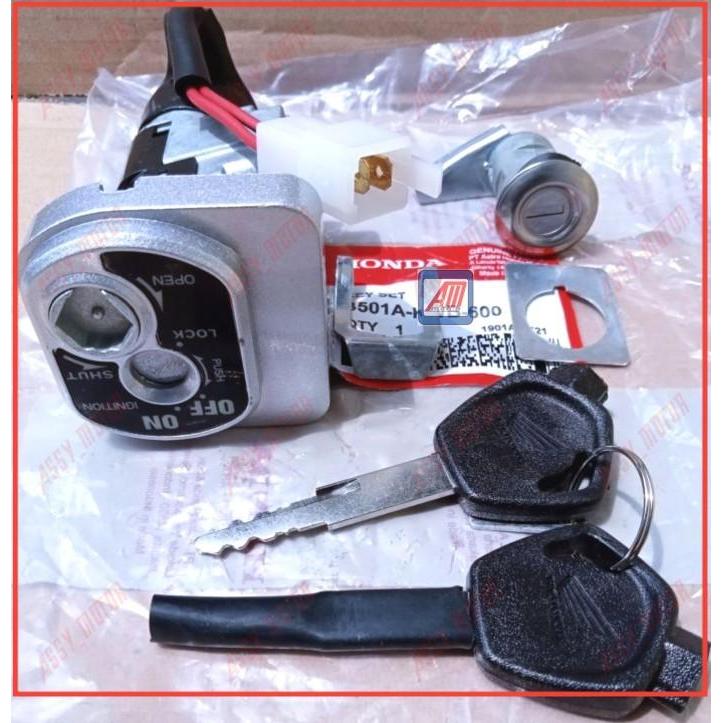 Kunci Kontak Revo Absolut, Key Set Honda Revo Abs, Blade 110 New Blade