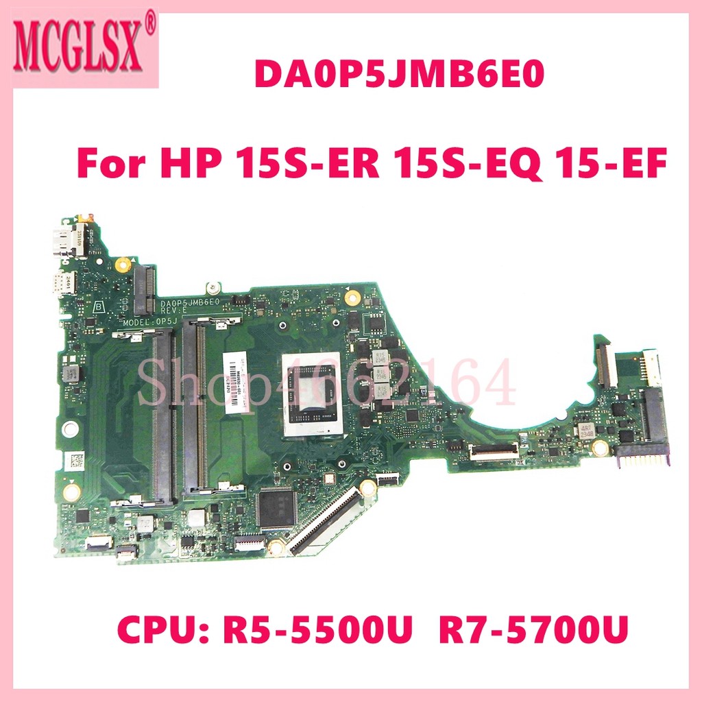 For HP 15S-ER 15S-EQ 15-EF Laptop Motherborad With Ryzen R3 R5 R7 CPU 0P5J DA0P5JMB6B0 DA0P5JMB6E0 D