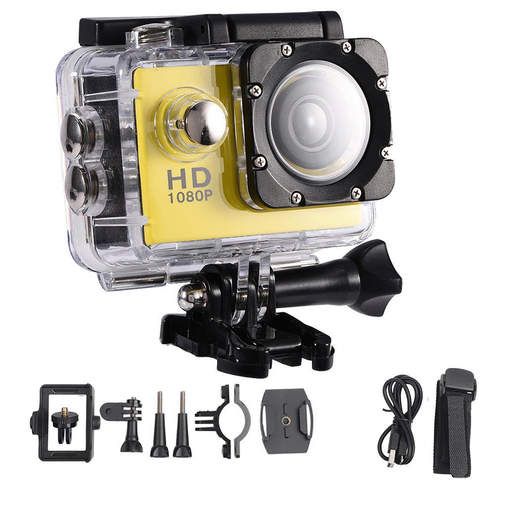 7 Colors Waterproof Outdoor Cycling Sports Mini DV Action Camera Camcorder Mini Camcorder Waterproof