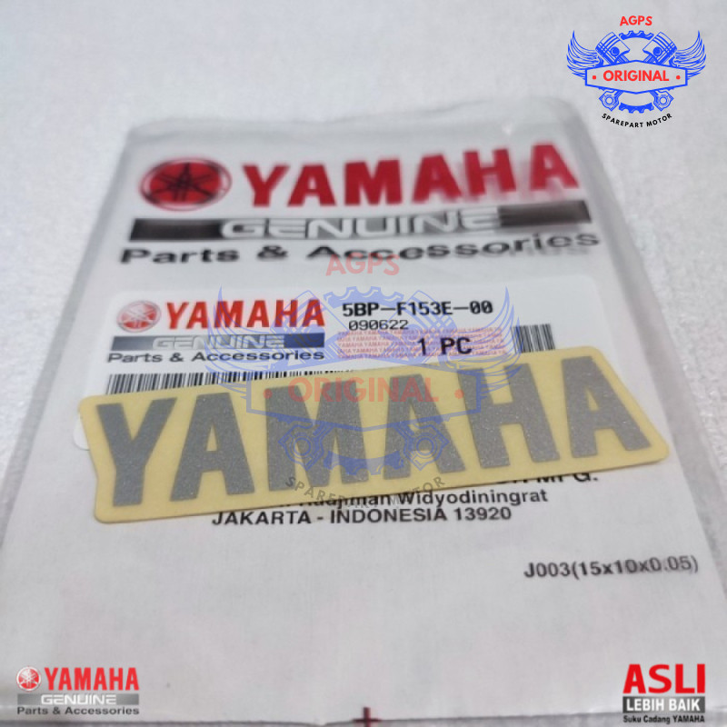 EMBLEM STIKER TOOLBOX RX KING ORIGINAL BARU YAMAHA 5BP-F153E-00
