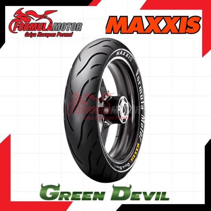 Maxxis Green Devil MA-G1 Ring 17 Tubeless All Size (Profil Donat Medium Soft Compound) Ban Motor Beb
