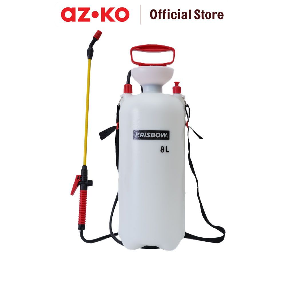 AZKO Kris Garden 8 ltr Semprotan Tanaman - Merah/Putih Alat Penyemprot Tumbuhan Sprayer Tanaman Pera
