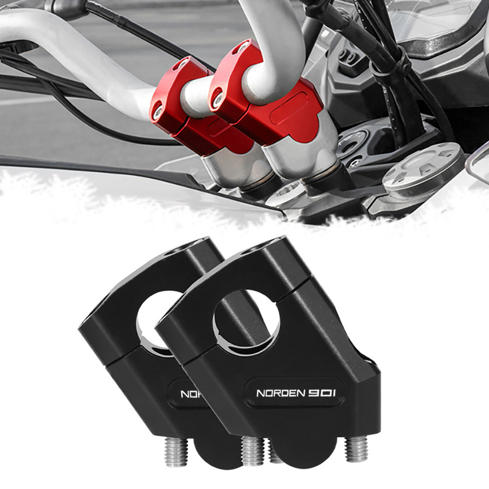 For Norden 901 Norden901 2022 - Motorcycle Handlebar Riser Motocross Heightening Clamp Mount Pit Bik
