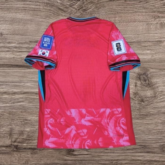 Jersey Bola Player Issue Korea Selatan Home Full Patch 2024 2025 Best Quality