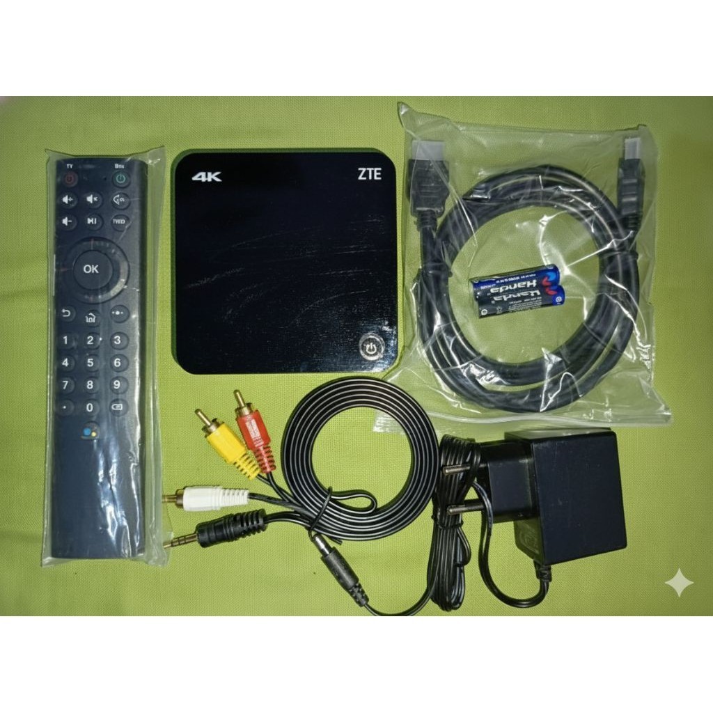 Stb Android TV Box B860 V5 Android 12 Ram 2GB 4K Remote Voice