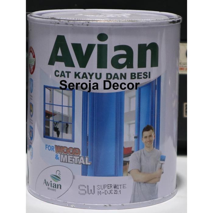 Cat Kayu/Besi Avian 1kg - Putih