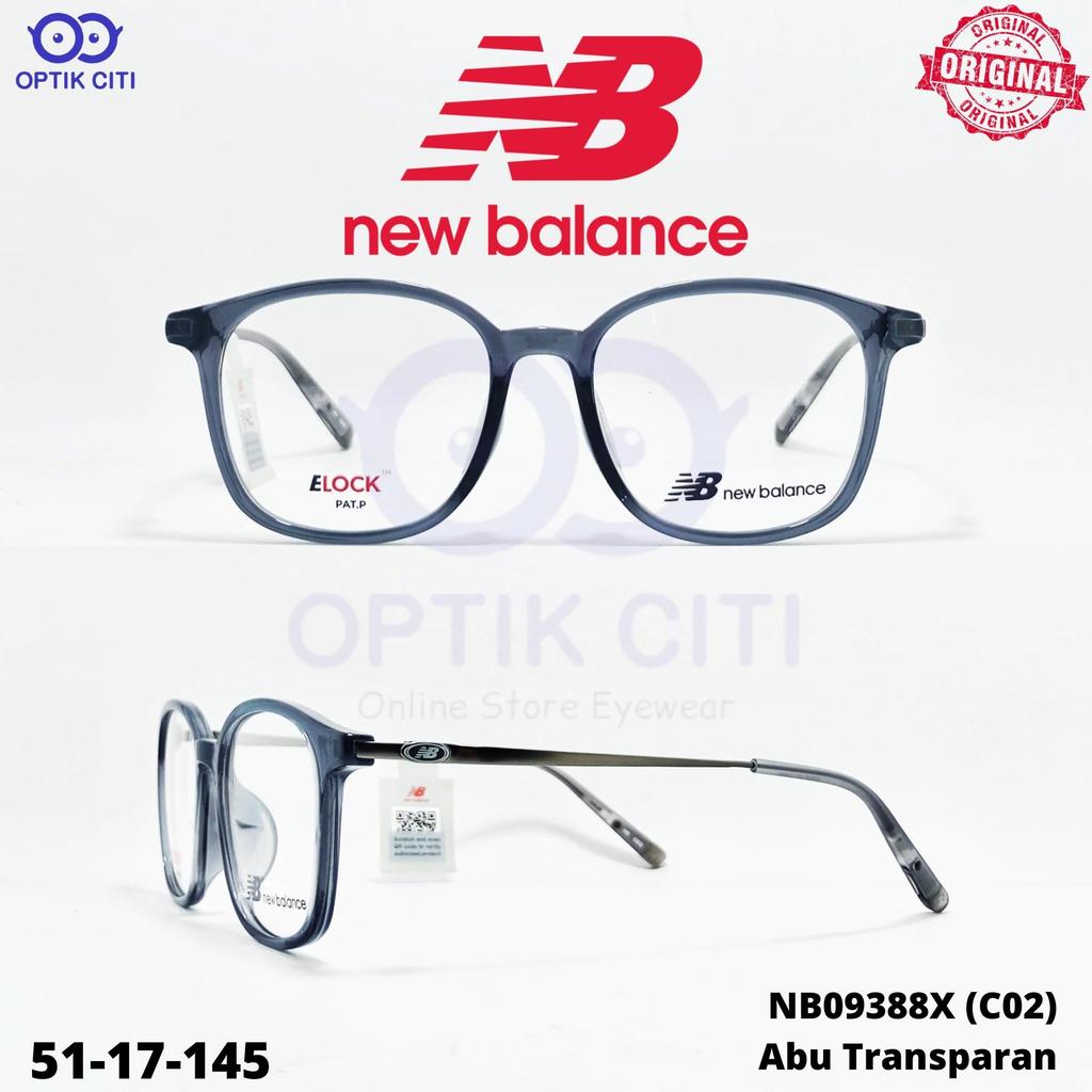 Frame Kacamata Pria Wanita New Balance NB 09388 Elock Original