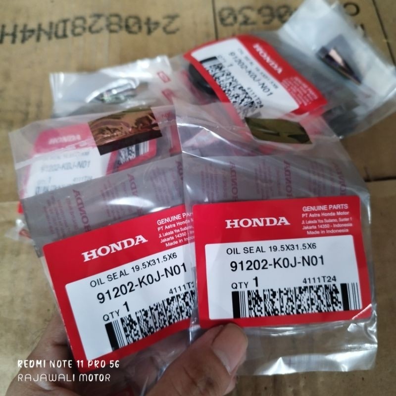 91202-K0J-N01 seal krug as Genio K0J AHM original