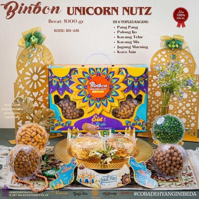 CLAI Hampers Hamper Parcel Lebaran Ramadhan idul fitri Bellarosa Series Toples Kue kering Kacang Tel