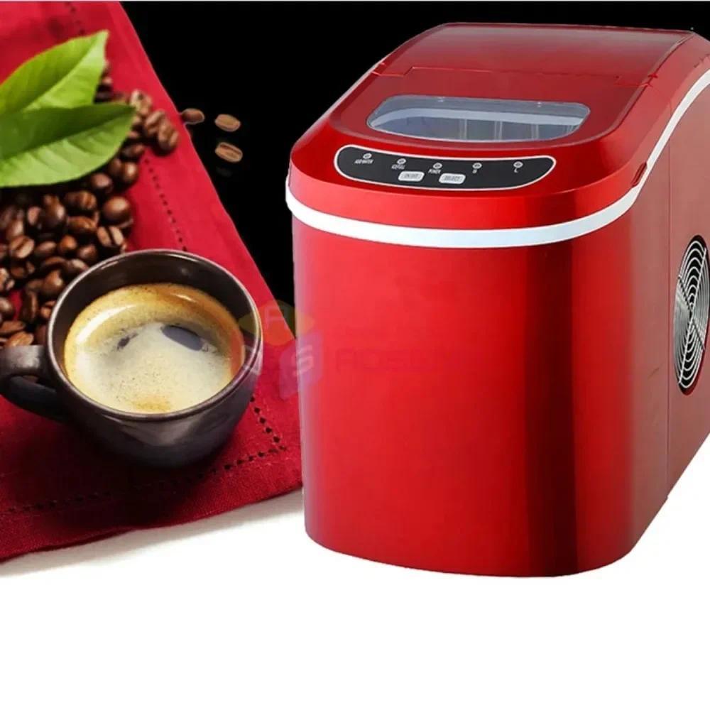 Portable Countertop Automatic Ice Cube Maker Machine Family Ice Maker Machine