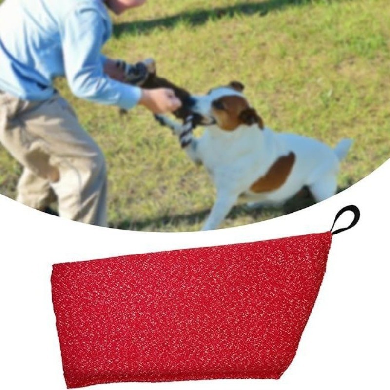 Dog Training Bite Sleeve Durable Jute Bite Resistant Cloth Arm Sleeve for Puppies German Shepherd Ma