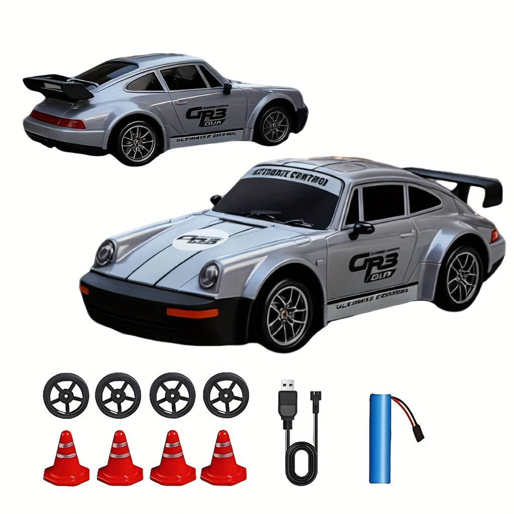 Remote Control Drift Racing 2.4GHz 4WD High Speed Remote Control Car with LEDLight Drift Tire Racing